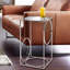 Table de bout en verre