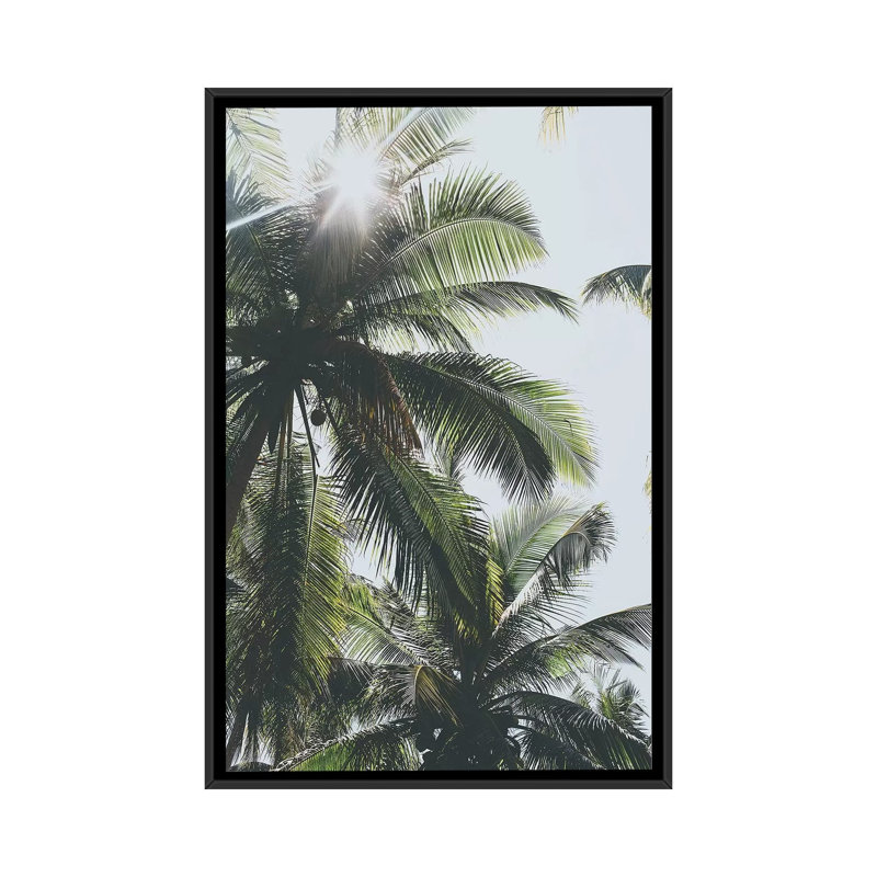 «Palm Trees in the Philippines» par Luke Anthony Gram, impression sur toile tendue, H 26 po x l 18 po x P 1,5 po