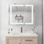 Armoire à pharmacie 36 W 36 H avec miroir 3 tablettes