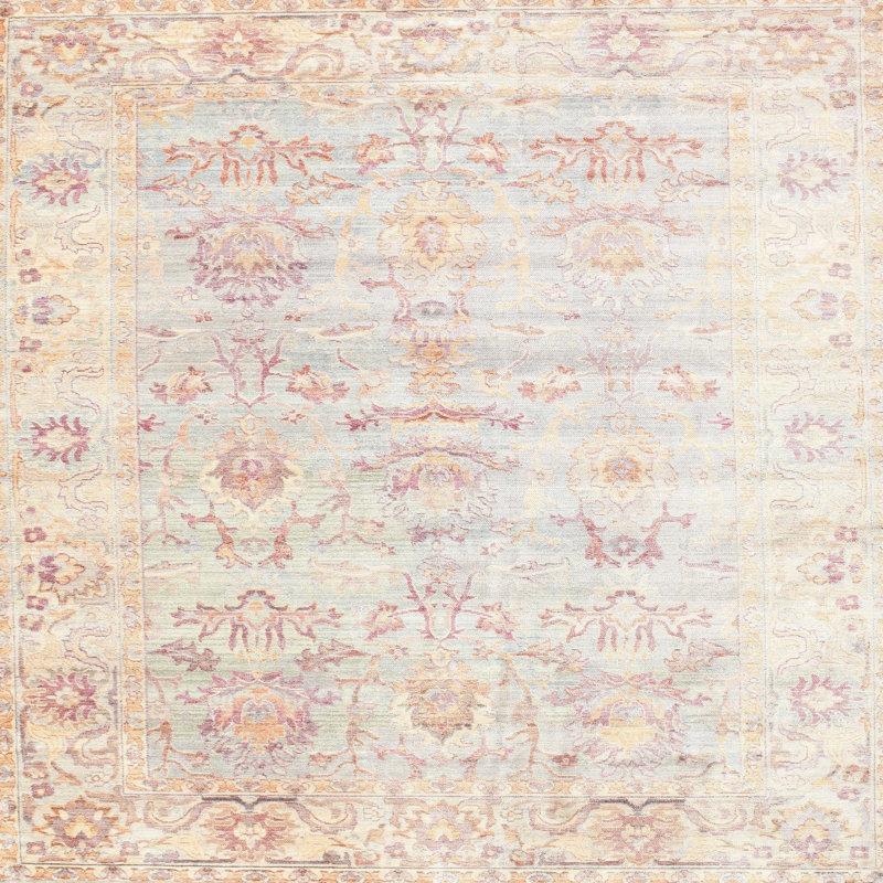 Southwestern Indoor Rug, Square 4'