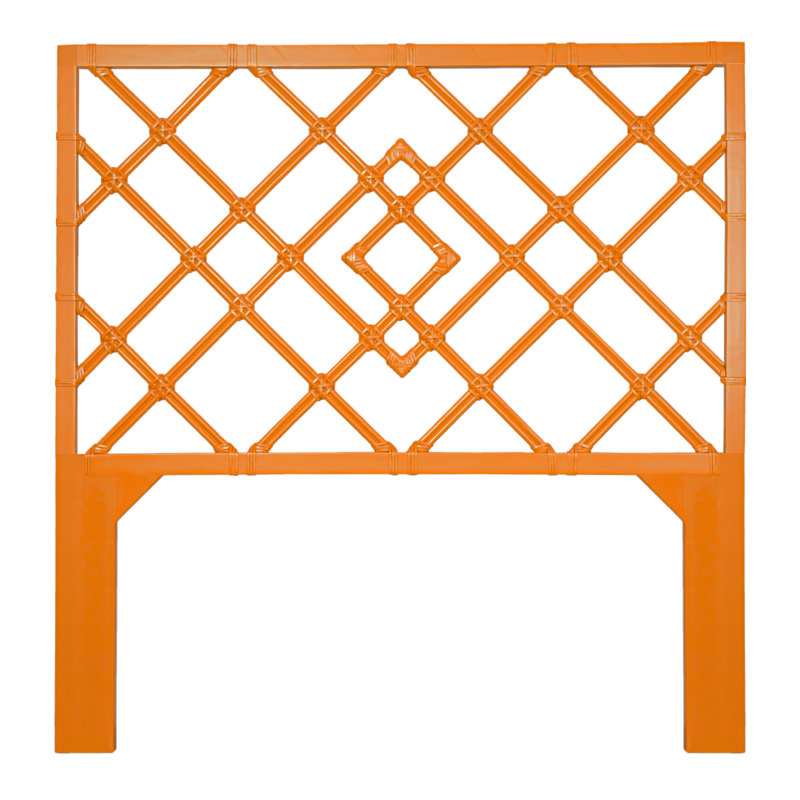 Darien Bed, Queen, Citrus Orange