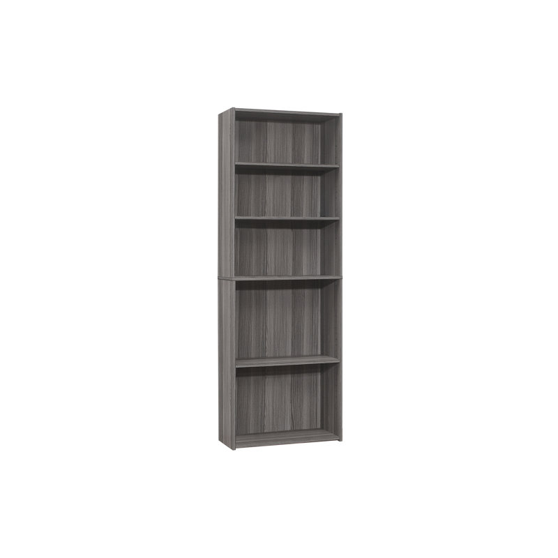 Bibliothèque, bibliothèque, bureau, chambre à coucher, stratifié, transitionnel, Gris