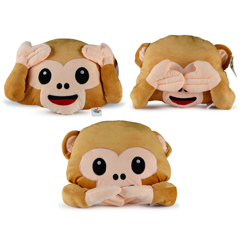 Kibler See No Evil Monkey Cushion