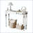 Mirror Console Table with Vintage Wood Carving-602970030