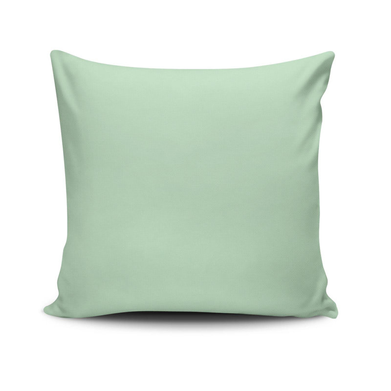 Coussin décoratif, 17,0 x 17,0 pouces, 50% coton / 50% polyester, lavable à la machine, repassable, rembourrage en silicone, fermeture à glissière dissimulée | Coussin décoratif doux et élégant pour le salon, la chambre à coucher et le bureau