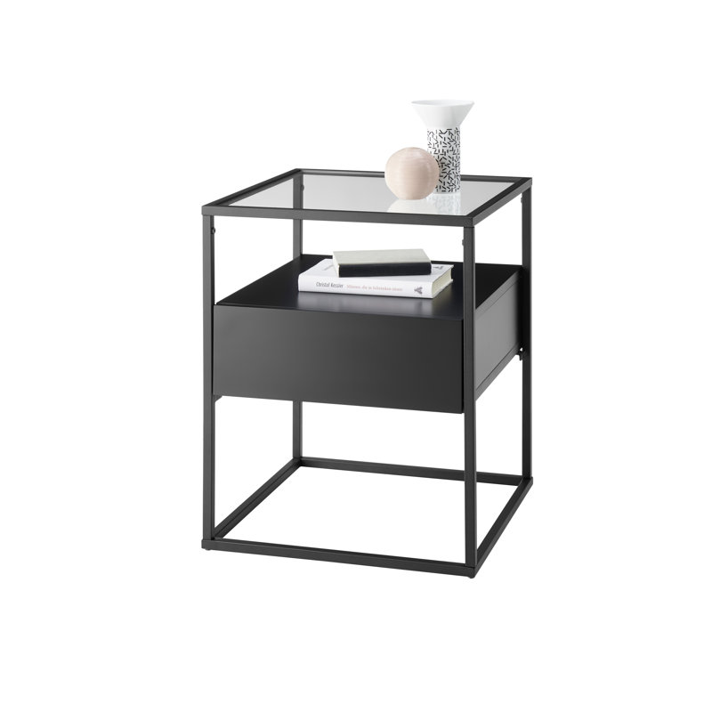 Frame End Table, Black
