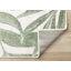 Tapis botanique vert crème Cleda-768759523