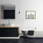 "Relax Soak Unwind Bathaign Bubbles", art mural sur toile flottante dorée par Lori Deiter-616060875-616060873