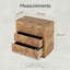 Commode de chevet 3 tiroirs Manish-634376429