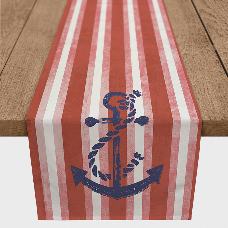 Shawntella Striped Table Runner, 72" L x 16" W