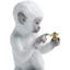 Curiosity Monkey on Rock Figurine-1327995353