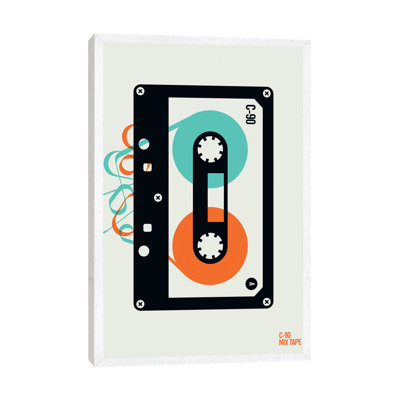 Icons - Mixtape by Bo Lundberg - Print on Canvas