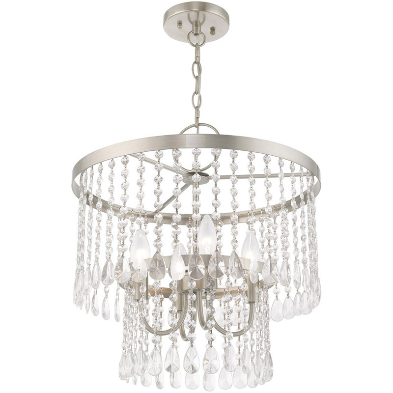 4 - Light Dimmable Chandelier