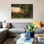 «Elk Grazing, North America» par Tim Fitzharris - impression sur toile tendue-30310193