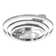 Hagensee 24" DIY Shade Reversible LED Ceiling Fan with Dimmable Light and APP Remote Control