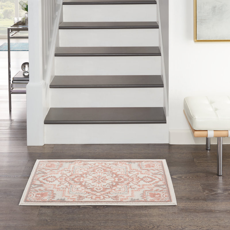 Tapis ivoire traditionnel Rheba, Rectangle 2 pi x 3 pi