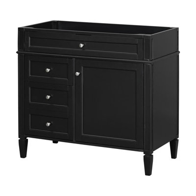 36" Wall-Mounted Bathroom Cabinet With Soft-Close Doors,Adjustable Shelf