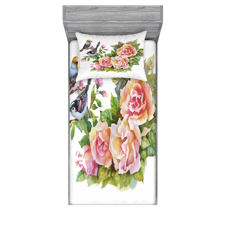 Ensemble de draps Wild Wild, Ensemble de draps pour lit simple TG avec drap-hou