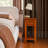 Nightstand With Drawer and Shelf