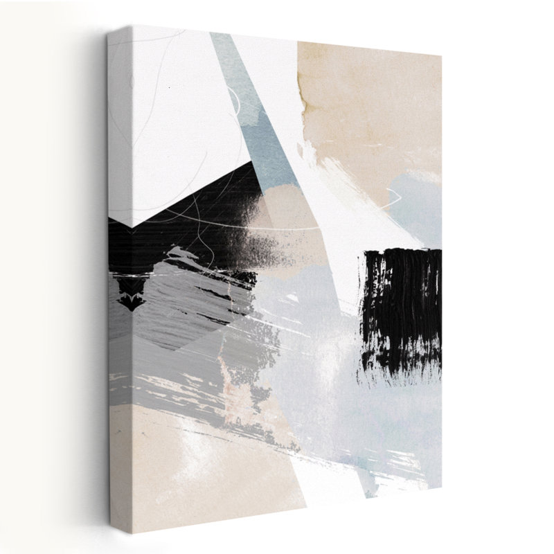 Nouveau départ 1 - Art abstrait, H 36 po x l 24 po