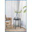 Table basse industrielle moderne - Bois de teck et amp; Structure en fer, multi-usage pour salon / table de chevet