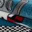 Kids Race Car Figurine Area Rug-97633924-97633920