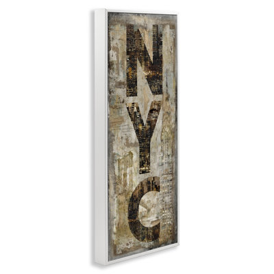 «New York City», collage, estampe numérique par Luke Wilson