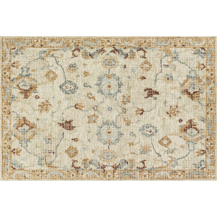 Winter Hand-Hooked Wool Rug