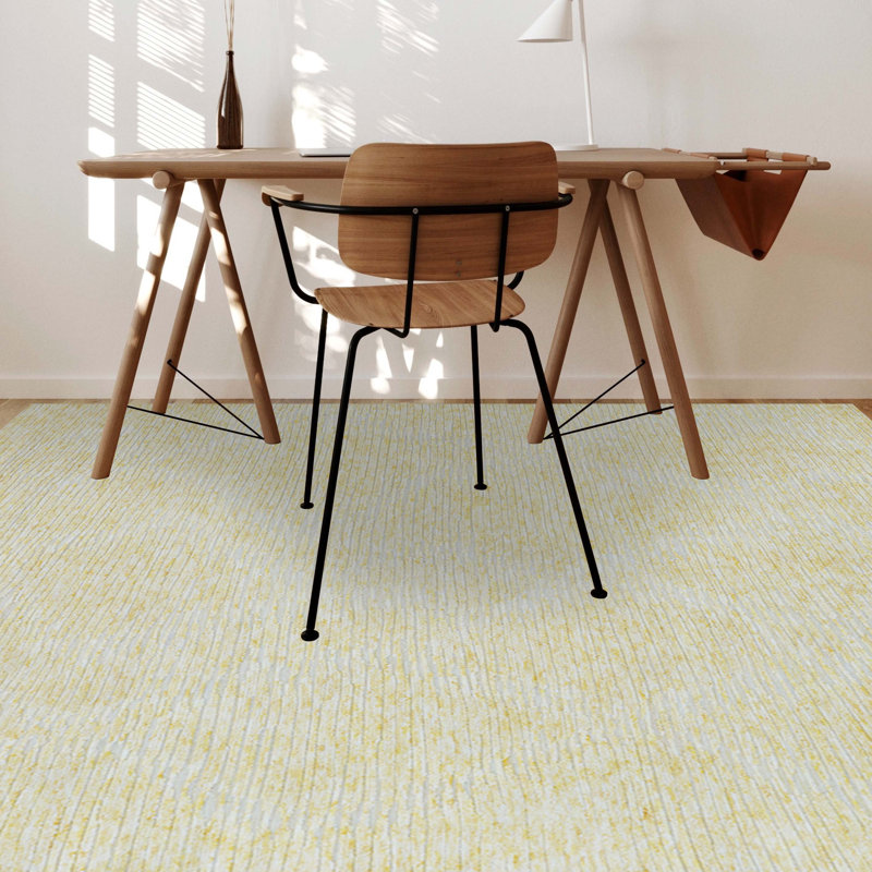 Handmade Wool Area Rug, Rectangle 8' x 10'