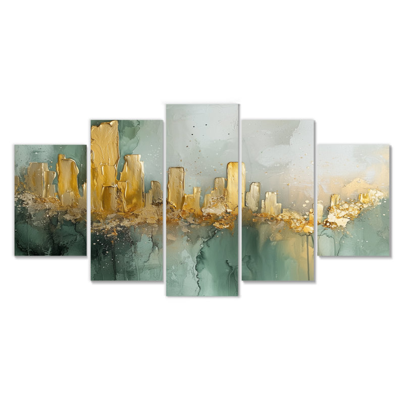 Céladon - reproduction d'art abstrait - art mural moderne