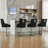 Jakhai Swivel Adjustable Height  Bar Stool with Metal Frame-586824228-586824234