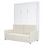 Lit escamotable double pleine grandeur avec coussin-114205984