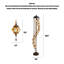 Lampe sur pied en verre Cascade