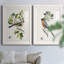 Oiseau antique, botanique et œuf III - ensemble de 2 reproductions d'art sur papier encadré-481924816-481924822