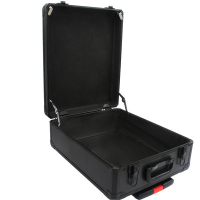 899Pcs Garden Tool Kit With 4 Lockable Toolbox And Wheels - Black Household Mobile Locking Function
