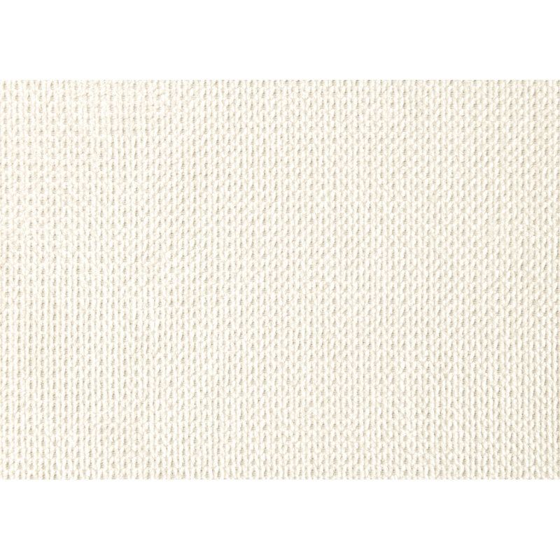 Lit EK en chenille et noyer, Beige/Walnut