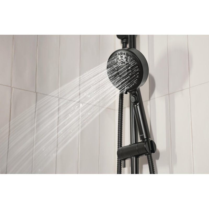 Pomme de douche à main standard / standard Precept, Noir mat