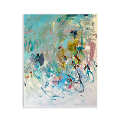«Chaotic Ombre Scribble Wall Art» par Mila Apperlo