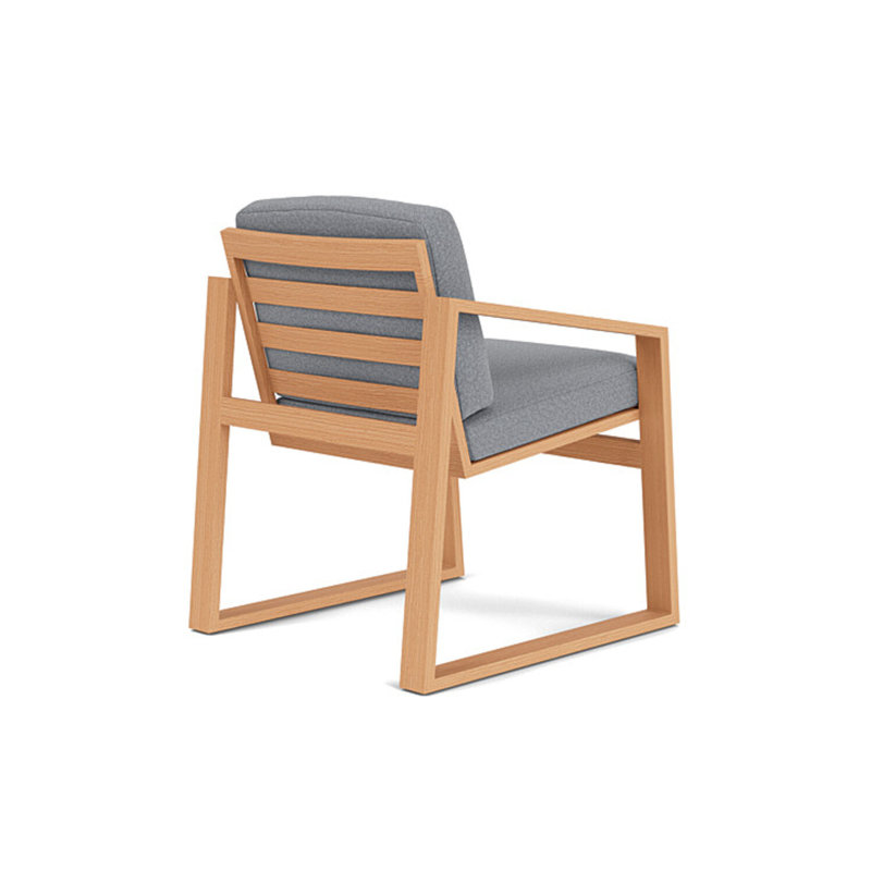 Pursuit Outdoor Dining Armchair, Rumba Stonewashed