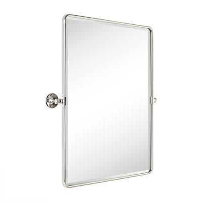 Woodvale Metal Framed Wall Mounted Bathroom / Vanity Mirror