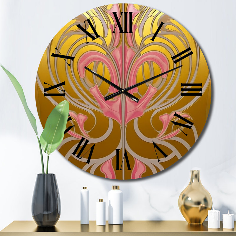 Horloge murale Art Nouveau, Petit