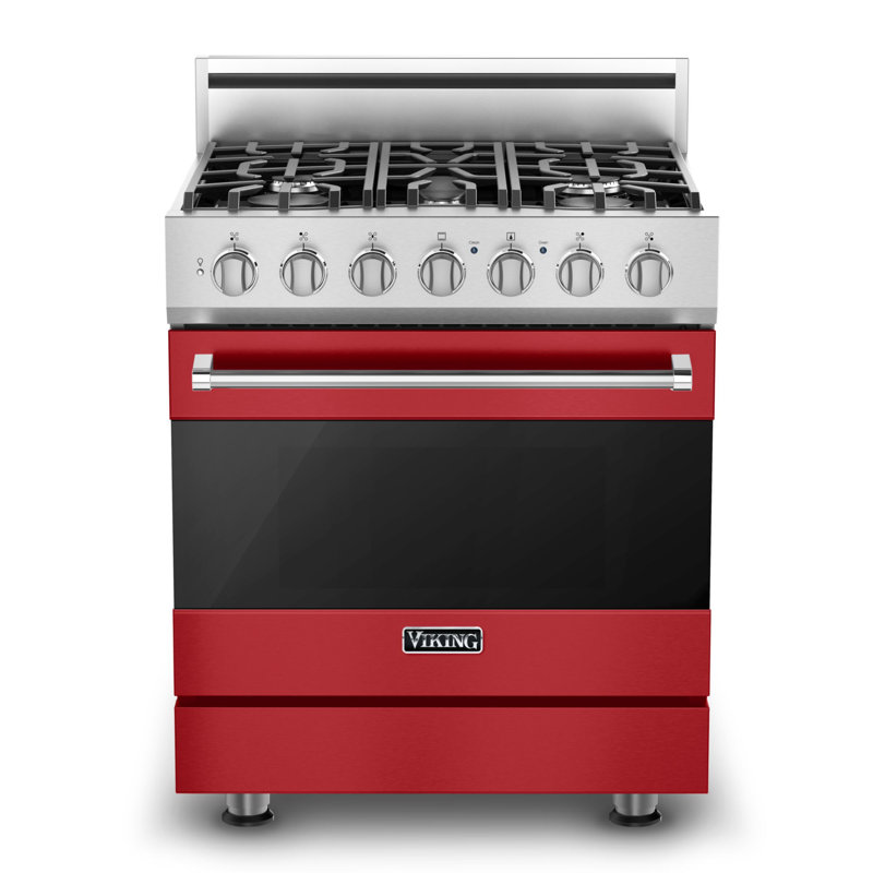3 Series 30" Self-Cleaning Gas Range, Liquid Propane, Antique Bronze, Dual Fuel