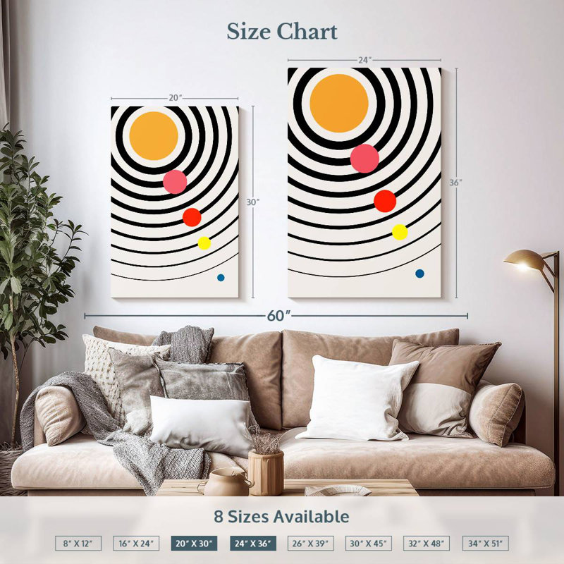 Oberle Playful Universe, 30" H x 20" W
