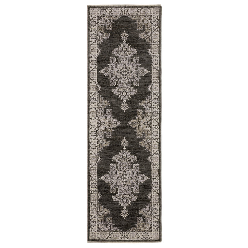 Epichio Oriental Indoor Rug, Runner 2'3" x 7'9"