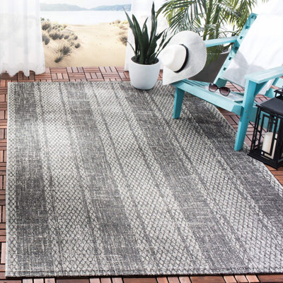 Tapis intérieur / extérieur à rayures Herefordshire Performance