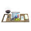 Serviteur de bain autoportant en bambou