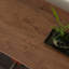 Support pour plante en bois de noyer noir pour balcon