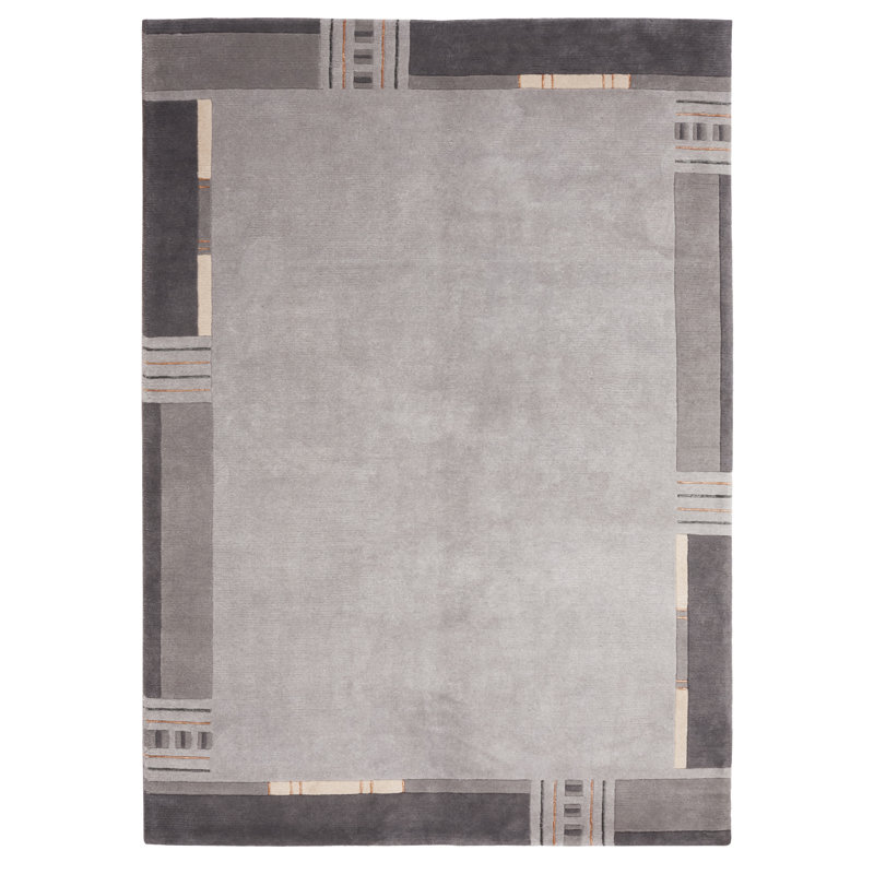 Annette Abstract Hand Woven Area Rug, Runner 70 x 140cm