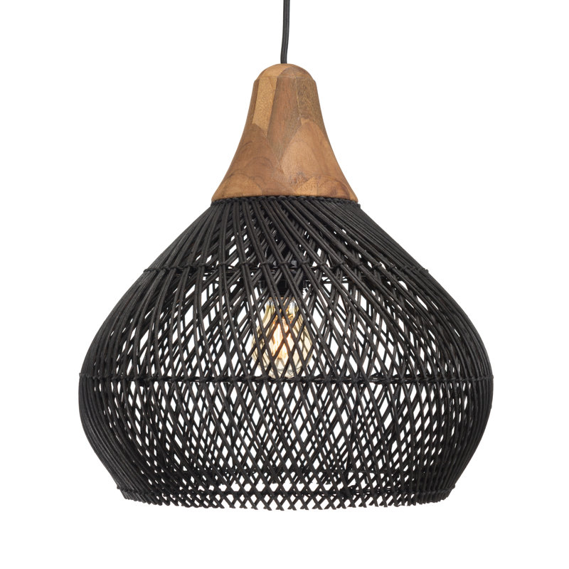 Amania 1 - Light Pendant, Black, 40cm H x 40cm W
