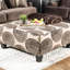 Repose-pieds carré surdimensionné de style transitionnel-1274400309